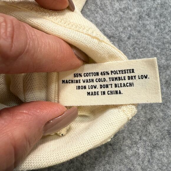 Woman's Pyknic Tacos and Beer Ivory and Orange Tee Shirt Size XL NEW - Picture 5 of 8